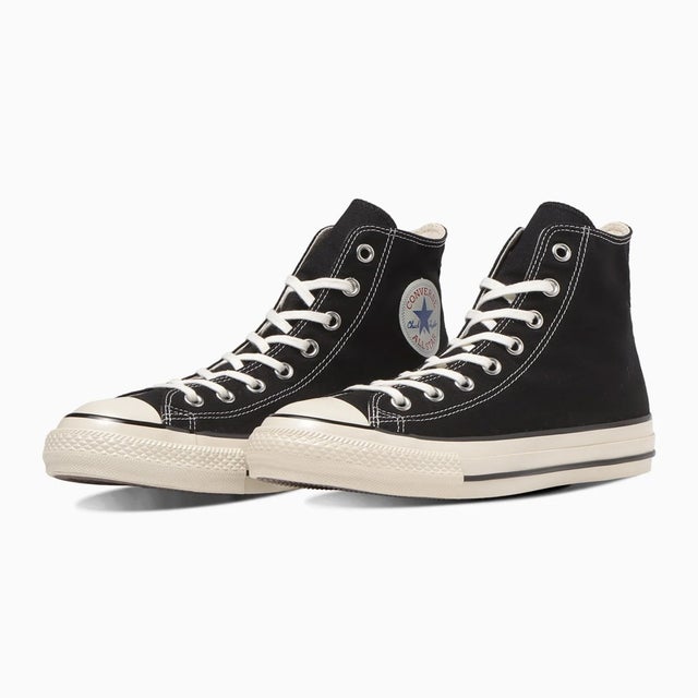 レディース メンズ スニーカー オールスター US HI OX ハイカット ローカット ブラック ホワイト 定番 （ブラック（HI））