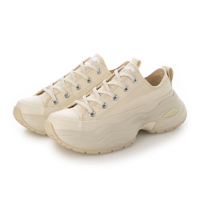レディース スニーカー ローカット 厚底 ALL STAR (R) SURGETRAINER OX （ホワイト）