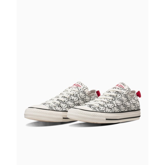 スニーカー レディース オールスター ハローキティー 1SF251 converse ALL STAR OX HELLO KITTY （ホワイト）