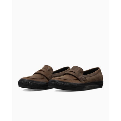 ALL STAR COINLOAFER WAXED LEATHER / オールスター コインローファー ワックスドレザー （ダークブラウン）｜詳細画像