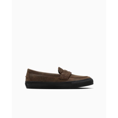 ALL STAR COINLOAFER WAXED LEATHER / オールスター コインローファー ワックスドレザー （ダークブラウン）｜詳細画像
