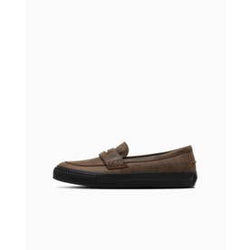 ALL STAR COINLOAFER WAXED LEATHER / オールスター コインローファー ワックスドレザー （ダークブラウン）