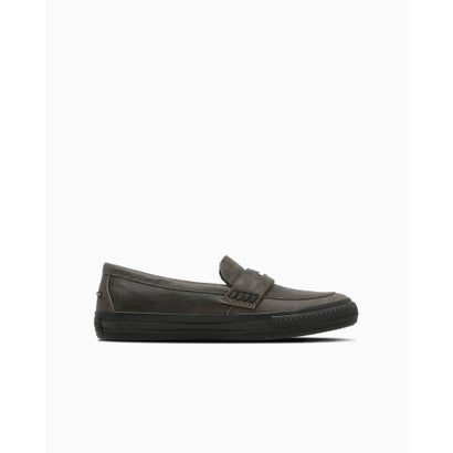 ALL STAR COINLOAFER WAXED LEATHER / オールスター コインローファー ワックスドレザー （ビンテージブラック）｜詳細画像