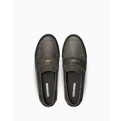 ALL STAR COINLOAFER WAXED LEATHER / オールスター コインローファー ワックスドレザー （ビンテージブラック）｜詳細画像