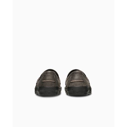 ALL STAR COINLOAFER WAXED LEATHER / オールスター コインローファー ワックスドレザー （ビンテージブラック）｜詳細画像