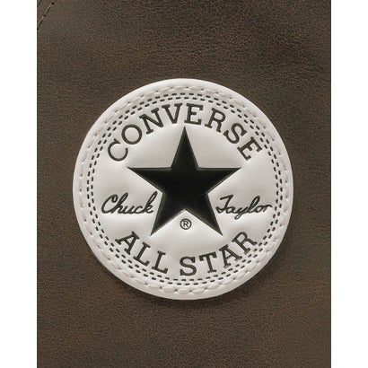 ALL STAR AGED CRACKED LEATHER HI / オールスター エイジド クラックドレザー HI （バーントブラウン）｜詳細画像