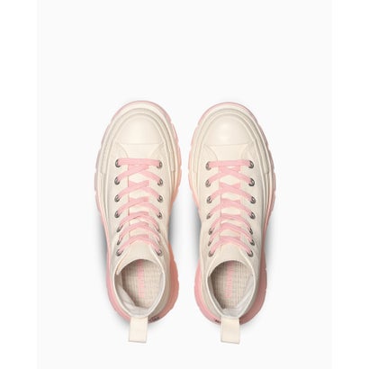 コンバース CONVERSE 【厚底】ALL STAR TREKWAVE GRADATIONSOLE HI / オールスター トレックウエーブ グラデーションソール HI （アイボリー/ペールピンク）｜詳細画像