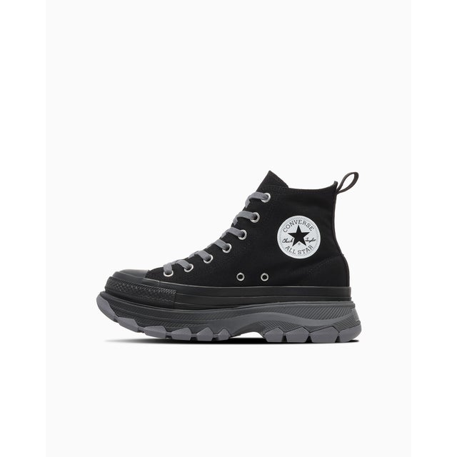 【厚底】ALL STAR TREKWAVE GRADATIONSOLE HI / オールスター トレックウエーブ グラデーションソール HI （ブラック/ライトグレイ）