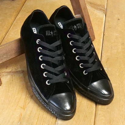 ALL STAR POINTEDTOE VELVET OX BLACK [31319180] （BLACK）｜詳細画像