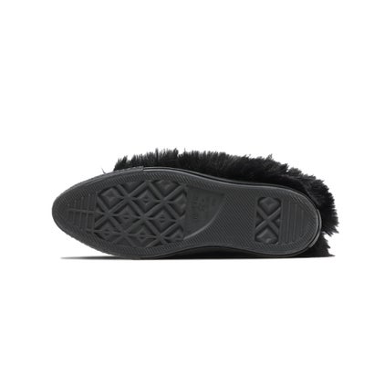 コンバース CONVERSE オールスター ポインテッドトウ ボリュームファースリップ OX（ALL STAR POINTEDTOE VOLUMEFUR SLIP OX） （ブラック）｜詳細画像