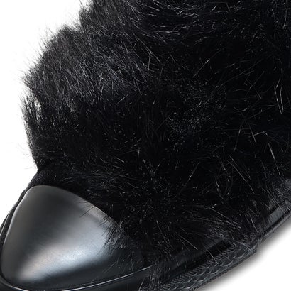 コンバース CONVERSE オールスター ポインテッドトウ ボリュームファースリップ OX（ALL STAR POINTEDTOE VOLUMEFUR SLIP OX） （ブラック）｜詳細画像