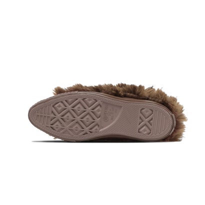 コンバース CONVERSE オールスター ポインテッドトウ ボリュームファースリップ OX（ALL STAR POINTEDTOE VOLUMEFUR SLIP OX） （ウルフブラウン）｜詳細画像