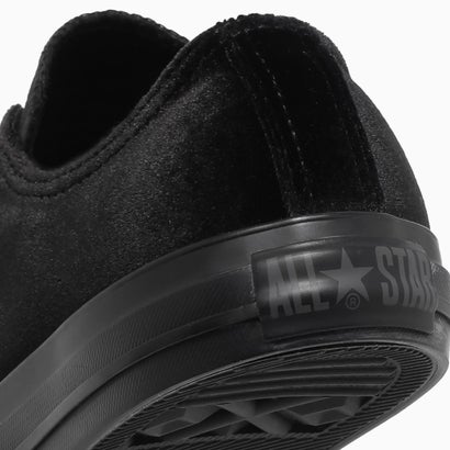 レディース スニーカー オールスター ポインテッドトゥ ベルベット OX ローカット シンプル （ブラック）｜詳細画像
