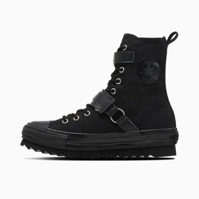 レディース スニーカー オールスター シャークソール ST Z SHIN-HI シンハイ 厚底 ハイカット ジッパー （ブラック/ブラック）｜詳細画像