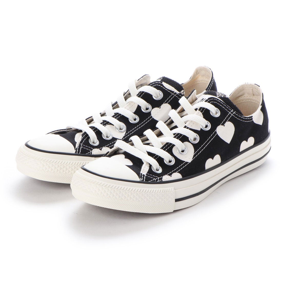 コンバース CONVERSE オールスター フルハーツ OX （ブラック 