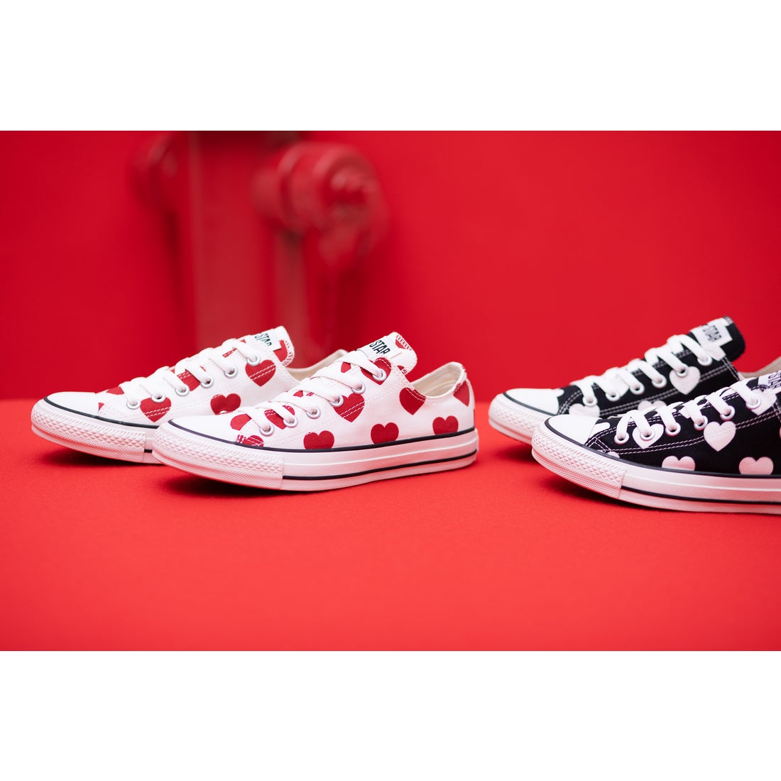 コンバース CONVERSE オールスター フルハーツ OX （ホワイト 