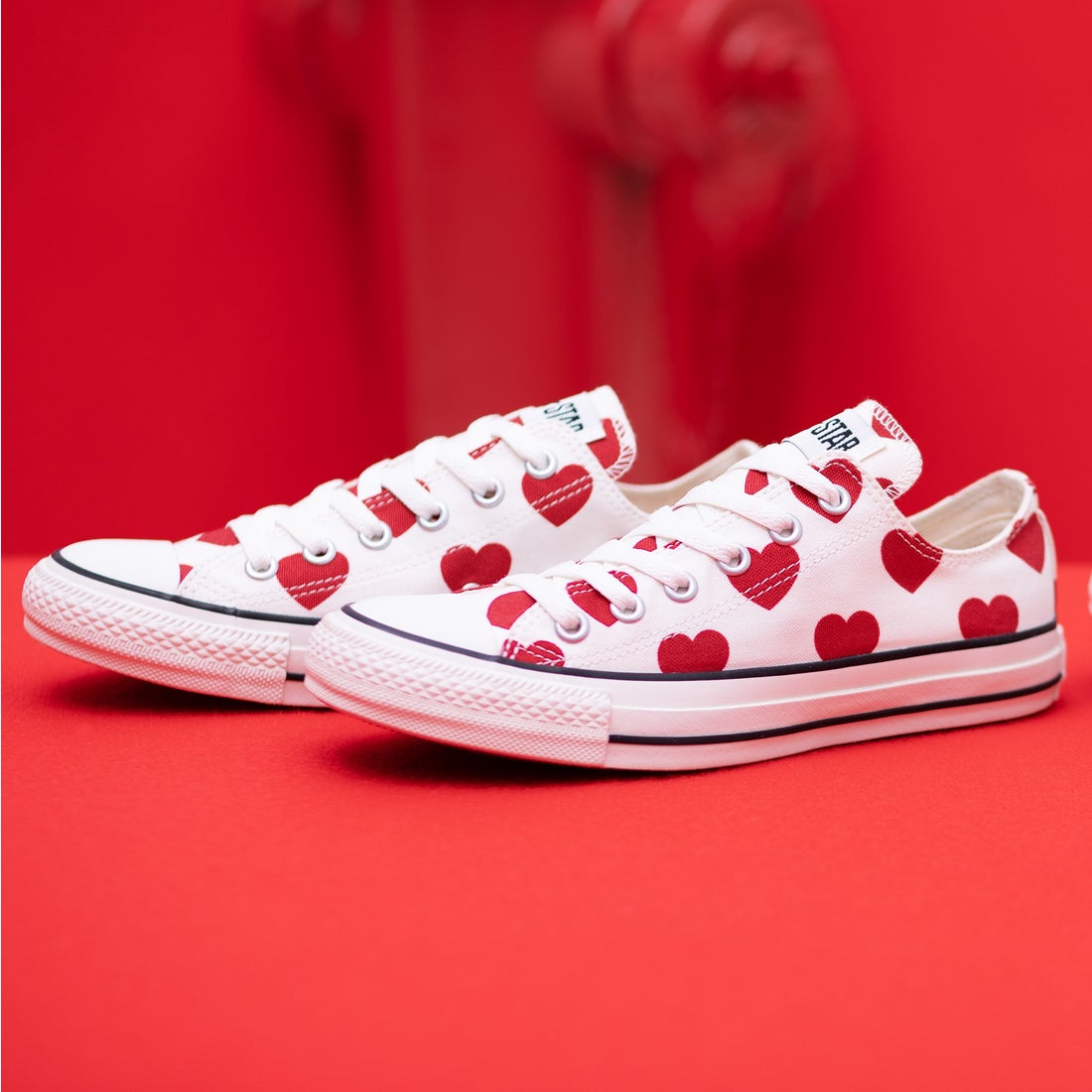 コンバース CONVERSE オールスター フルハーツ OX （ホワイト 