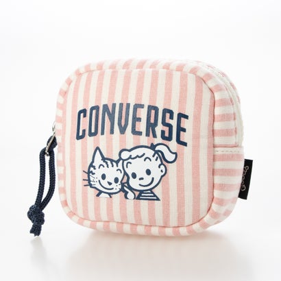 CV OG STRIPE PUFFING POUCH （ピンク）｜詳細画像