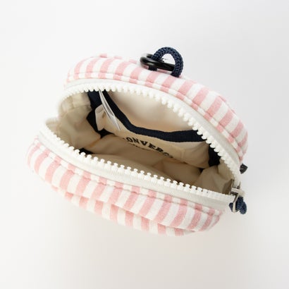 CV OG STRIPE PUFFING POUCH （ピンク）｜詳細画像