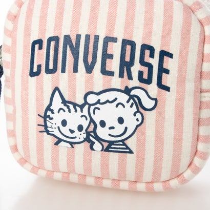 CV OG STRIPE PUFFING POUCH （ピンク）｜詳細画像