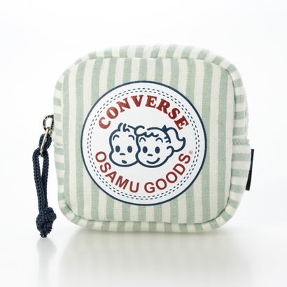 CV OG STRIPE PUFFING POUCH （グリーン）｜詳細画像