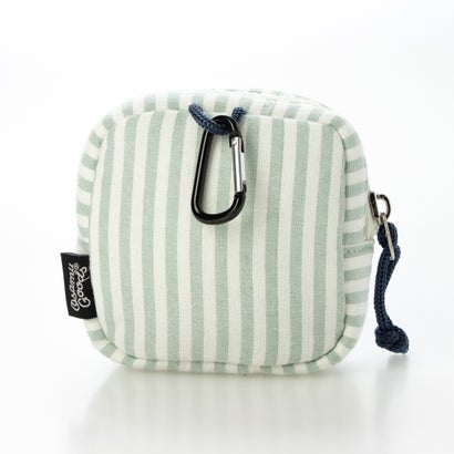 CV OG STRIPE PUFFING POUCH （グリーン）｜詳細画像