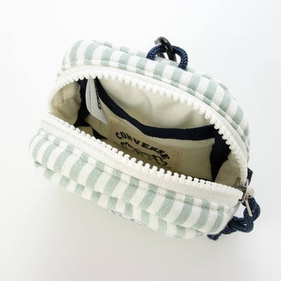 CV OG STRIPE PUFFING POUCH （グリーン）｜詳細画像