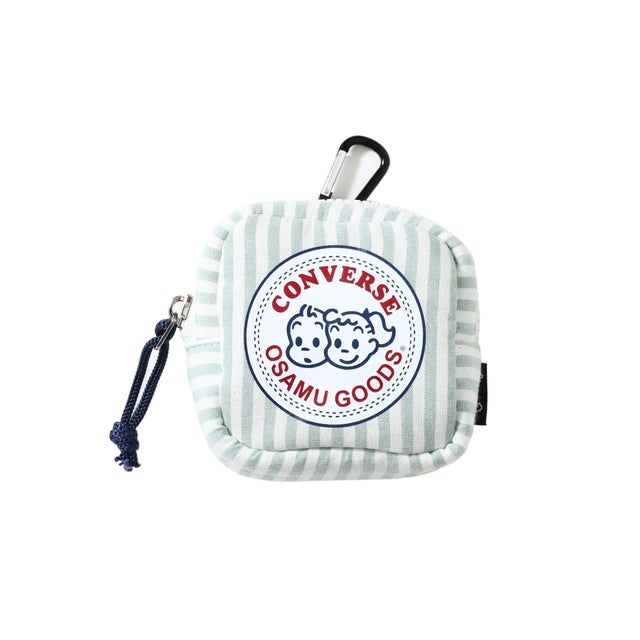 CV OG STRIPE PUFFING POUCH （グリーン）