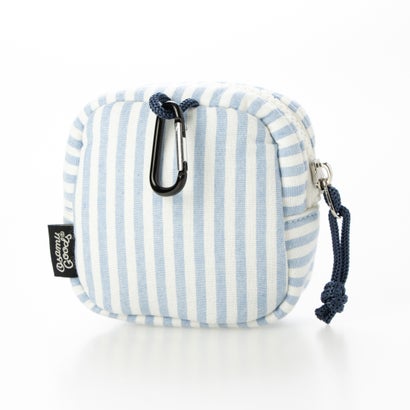 CV OG STRIPE PUFFING POUCH （サックスブルー）｜詳細画像