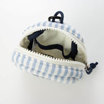 CV OG STRIPE PUFFING POUCH （サックスブルー）｜詳細画像