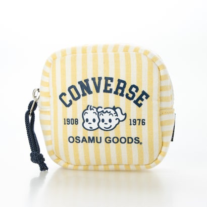 CV OG STRIPE PUFFING POUCH （イエロー）｜詳細画像