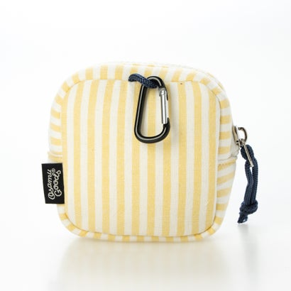 CV OG STRIPE PUFFING POUCH （イエロー）｜詳細画像