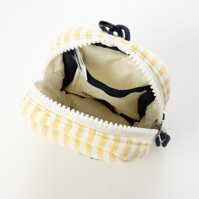 CV OG STRIPE PUFFING POUCH （イエロー）｜詳細画像