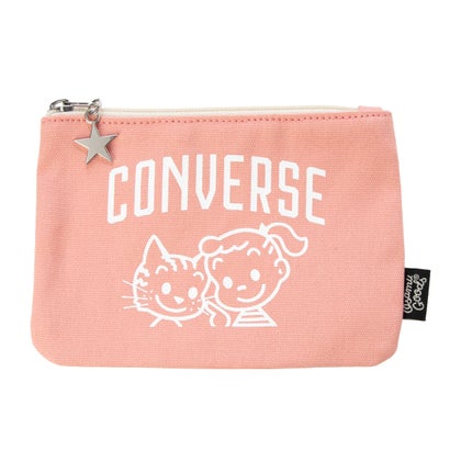 CV OG FLAT CANVAS POUCH （ピンク）｜詳細画像