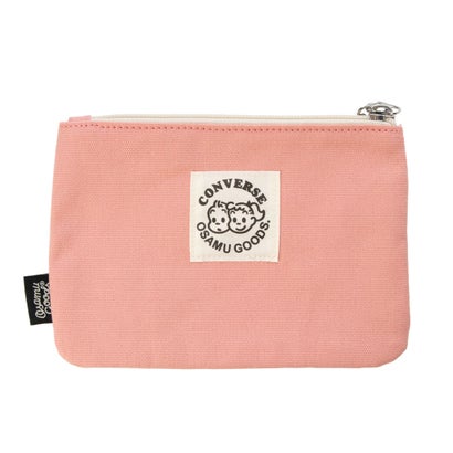 CV OG FLAT CANVAS POUCH （ピンク）｜詳細画像
