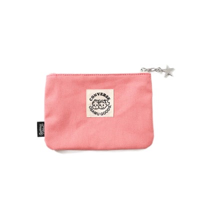 CV OG FLAT CANVAS POUCH （ピンク）｜詳細画像