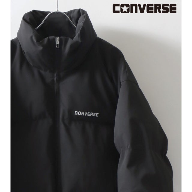 ★CONVERSE/PUFFER JACKET/撥水 オーバーサイズ 中綿 ファイバーダウン パファージャケット/アウター レディース メンズ ユニセックス ブルゾン