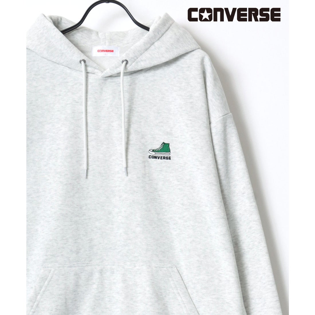 コンバース CONVERSE 【Lazar】 別注 オーバーサイズ 裏起毛 