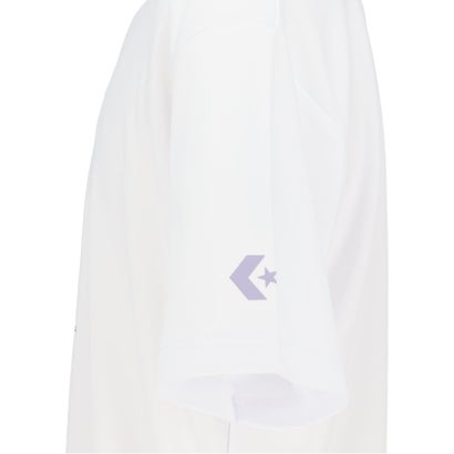 コンバース CONVERSE バスケット プリント T シャツ  CB261360 （1911 ブラック×ホワイト）｜詳細画像
