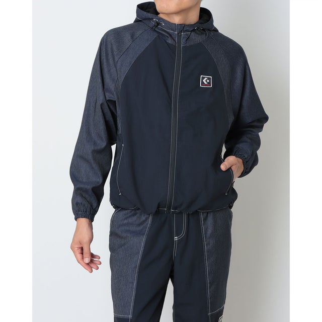 ライフスタイル ウェア シンセティックデニム ハイブリッドジャケット M （NAVY）