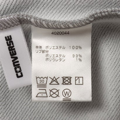 コンバース CONVERSE スウェットトレーナー CV コーデュロイロゴ クルートップ M （GREY）｜詳細画像