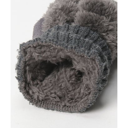 CONVERSE Band Fleece Boa Mitten ボア手袋 （オフホワイト）｜詳細画像