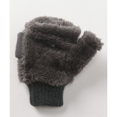 CONVERSE Band Fleece Boa Mitten ボア手袋 （オフホワイト）｜詳細画像