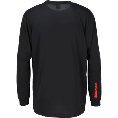 コンバース/プリントロングスリーブシャツ(PRINT  LONG SLEEVE SHIRT) （ブラック）｜詳細画像