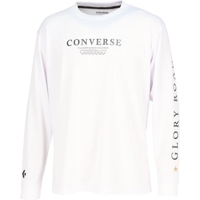 コンバース/GSプリントロングスリーブシャツ(GS PRINT  LONG SLEEVE SHIRT) （ホワイト）｜詳細画像