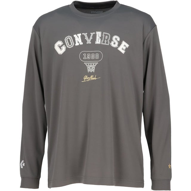 /GSプリントロングスリーブシャツ(GS PRINT  LONG SLEEVE SHIRT) （チャコール）