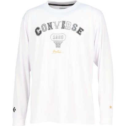 コンバース/GSプリントロングスリーブシャツ(GS PRINT  LONG SLEEVE SHIRT) （ホワイト）｜詳細画像