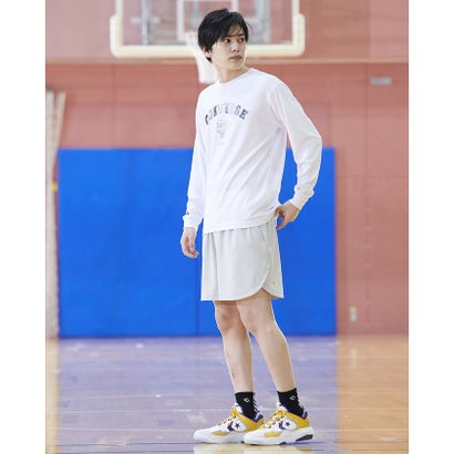 コンバース/GSプリントロングスリーブシャツ(GS PRINT  LONG SLEEVE SHIRT) （ホワイト）｜詳細画像