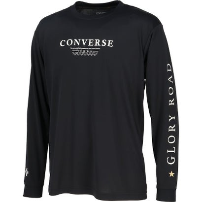 コンバース/GSプリントロングスリーブシャツ(GS PRINT  LONG SLEEVE SHIRT) （ブラック）｜詳細画像