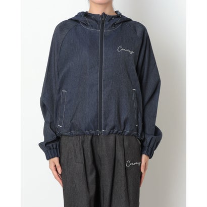 ライフスタイル ウェア シンセティック デニム ST EB フーデッドジャケット L （NAVY）｜詳細画像
